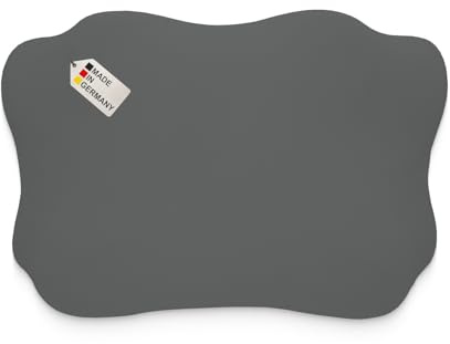 Dukal | Bezug passend für Glückstoff (Ergo) Orthopädisches Kissen | Zibroges Nackenkissen | DONAMA Memory Foam Kissen | 100% Baumwolle | Farbe: anthrazit