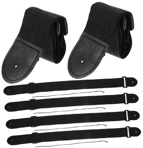 UPKOCH 8stücke Teiliges Verstellbarer Gitarrengurte Strapazierfähige Und Bequeme Schultergurte Für Akustik Gitarre Bass Und Ukulele Für Langfristigen Gebrauch