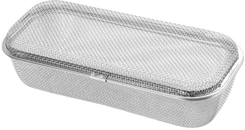 TAMUME Panier à couverts en acier inoxydable pour lave-vaisselle – Grande taille (26,5 cm x 11,5 cm x 7,5 cm)