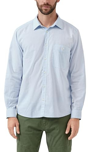 s.Oliver Chambray-skjorta med bröstficka, 50 k2, XL