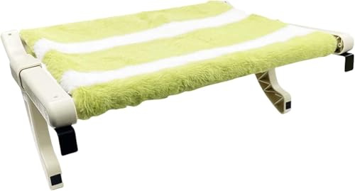 Cat Hammock, a bedside hammock and window sill perch for cats, made fabric and strong support, with adjustable height, suitable for indoor cats.