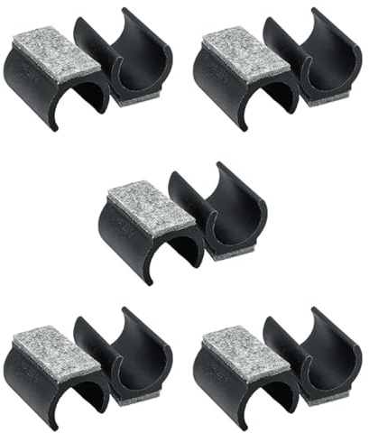 Pack of 10 Multipurpose Felt Chair Glides for Cantilevers Chairs Floor Protective and Noise Reductions Felt Gliders