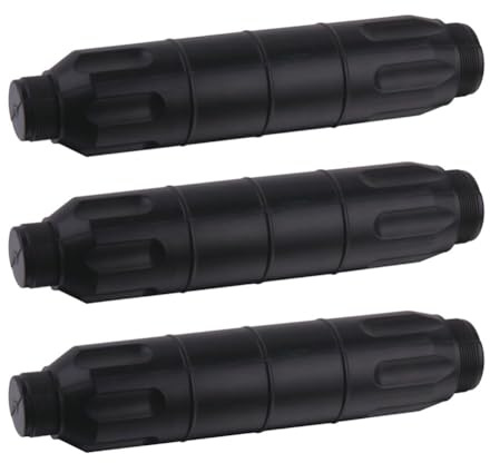 Skimmer - Tubo de invierno de 1/2 y 2 pulgadas con rosca externa de plástico negro, inserto anticongelante para piscina, protección contra la congelación en meses fríos
