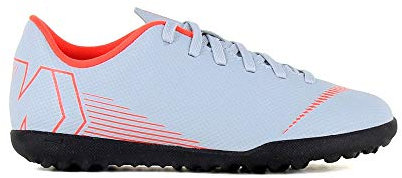 Nike Jr Vapor 12 Club Gs Tf, Unisex-Erwachsene Futsalschuhe, Mehrfarbig (Wolf Grey/Lt Crimson Black 060), 38.5 EU