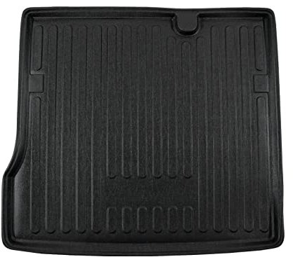J&J AUTOMOTIVE | Tapis De Coffre sur Mesure pour Duster 2WD 2010-2017 Noir Antidérapant Bord Haut Toutes Saisons Adapté Animaux de Compagnie