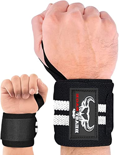 BEAST RAGE Zughilfen für Krafttraining (Fitness Straps) Kreuzheben Gurte Frauen Männer (Gepolstert) Gewichthebergurte Baumwolle Handgelenkstütze Griffe Hantel Bar (Lifting Straps)(Wrist Wraps)