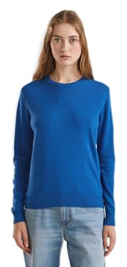 United Colors of Benetton Maille G/C M/L, Bleu, M