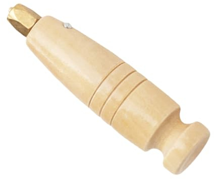 jojofuny Mango De Madera Para Punzón De Coser Cuero Accesorio Para Artesanía Piel Reemplazo Duradero Para Herramientas De Bricolaje Manualidades