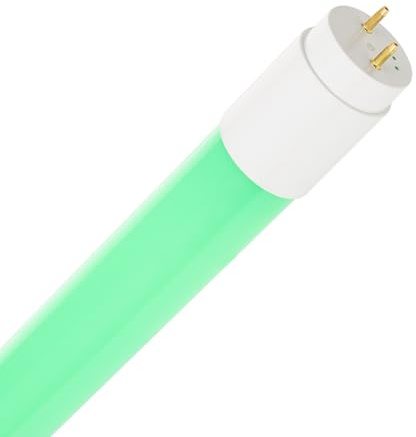 LEDKIA LIGHTING Tubo LED T8 G13 120cm PC de Colores 18W Individual Verde