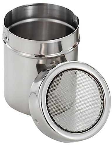 LABRIMP 1 Pieza Especias Inoxidable Dosificador para Sal para Decorar Postres y Cocinas Espolvoreador de Condimentos Multiusos