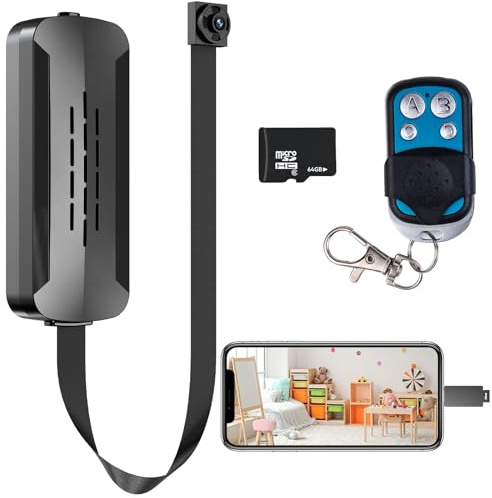 JOOKACE Mini Spy Camera DIY Module - Clear 4K HD Resolution Hidden Camera, Wireless Small Camera for Home, Office, Store