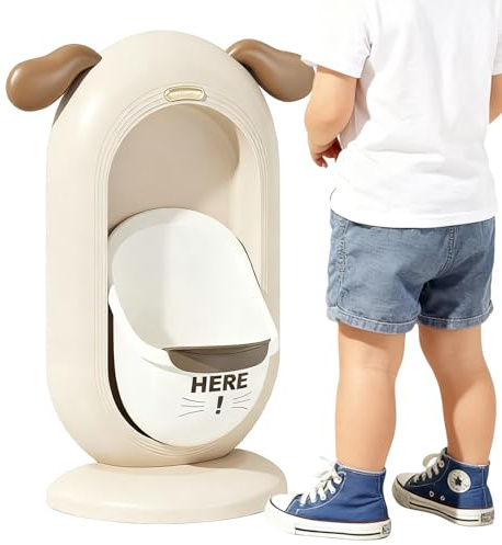 Orinal infantil con orinal - 23,5 x 44,5 cm - Inodoro para niños montado | en la pared, urinario infantil con bandeja extraíble, para casa, baño, vacaciones, pernoctaciones, guardería, escuela pero