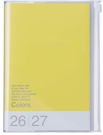 MARK'S 2026/27 Diary B6 Colors // Yellow