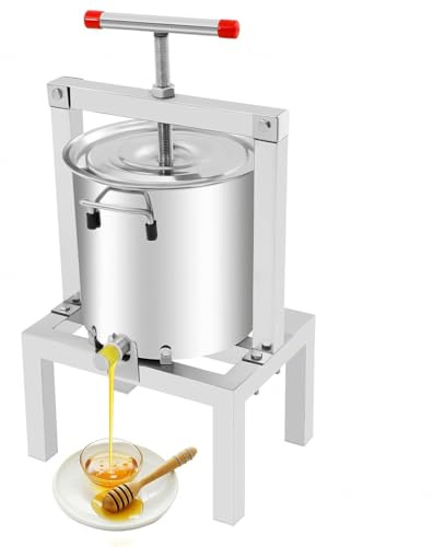 edelstahl weinfruchtpresse honigpresse edelstahl large bee honey press extractor wachspresse bienenzucht werkzeug imkereibedarf für honig obst öldruckentwässerung