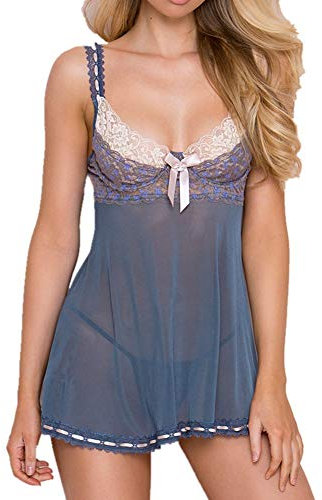 PLUS PO Bustiers Sexy Unterwäsche Sexy Dessous zum Valentinstag Spitzenkleid Perspective Pyjamas Frauen-heiße Perspektive-erotische Wäsche-Satz XL