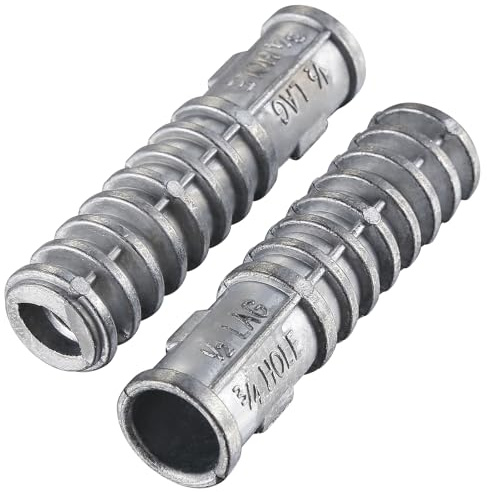 Wensilon(30pcs) 1/4 * 1-1/2 Lag Shield Anchor Long Zinc Alloy Bolts Concrete Anchors, Zinc Alloy Masonry Anchors Hole