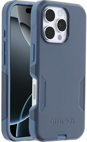 OtterBox Commuter Series MagSafe Case for iPhone 16 Pro Max, Shockproof, Drop proof, Rugged, Protective Case, 3x Tested to Military Standard, Blue