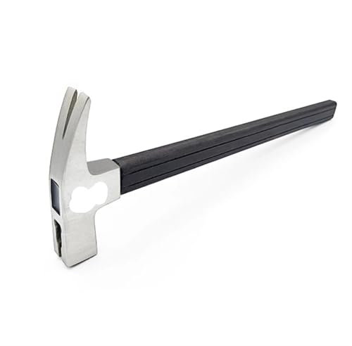 LXLAEOANG Martillos de Carpintero Martillo de Clavos de Cabeza Cuadrada for carpintería, Multifuncional, Mango de Madera, Herramienta magnética Fuerte for el hogar
