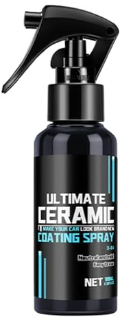 Ceramic Paint Sealant, sigillante per vernice a base di ceramica, impermeabile e antimacchia, facile da usare, protezione a lungo termine, lucentezza profonda e effetto perlato, 50 cm, 100 ml