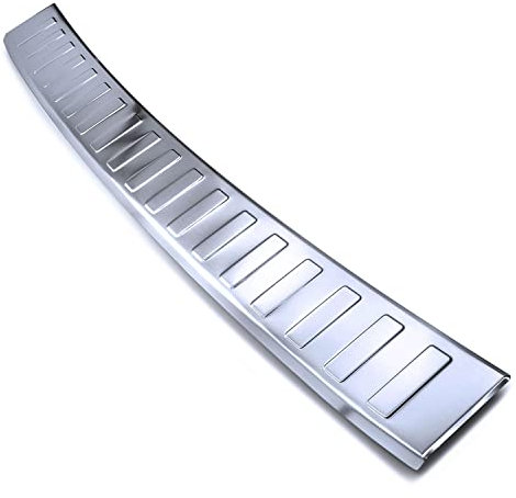 tuning-art BL969 Ladekantenschutz mit Abkantung passend für VW Passat B8 Kombi 2019-2023, Farbe:Silber