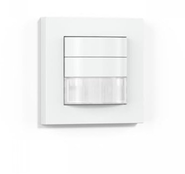 Steinel Interruttore sensore IR 180 KNX, bianco, rilevatore di movimento da incasso, rilevatore di presenza per interni, per corridoio, casa tappeti, cantina