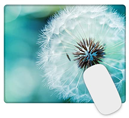 Mauspad Gaming Mousepad with Designs Stitched Edges 26 x 21 x 0.3 cm for PC, Laptop, Home Office (6669)
