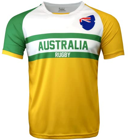 Australia Rugby Jersey Supporters Men & Women's Shirt - Size Large