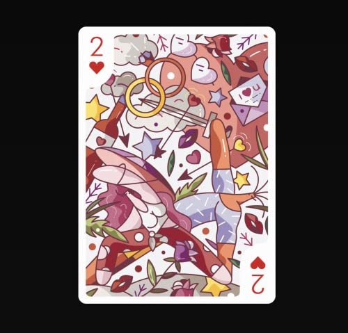 JP GAMES LTD Spielkunst: Zukunft Kapitel 1 Spielkarten: 55 einzigartige Illustrationen von 55 Künstlern auf der ganzen Welt