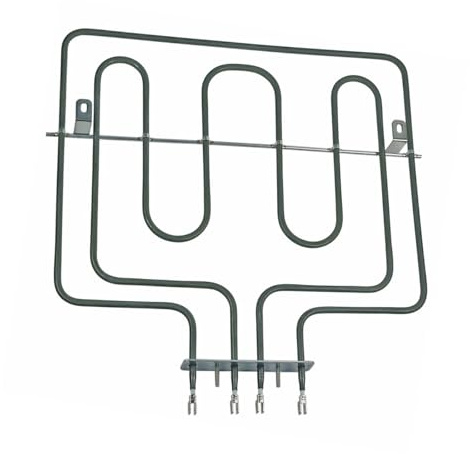 LUTH Premium Profi Parts Elemento calefactor compatible con Zanussi 357033701/8 calor superior Grill Irca 8046r220 para horno