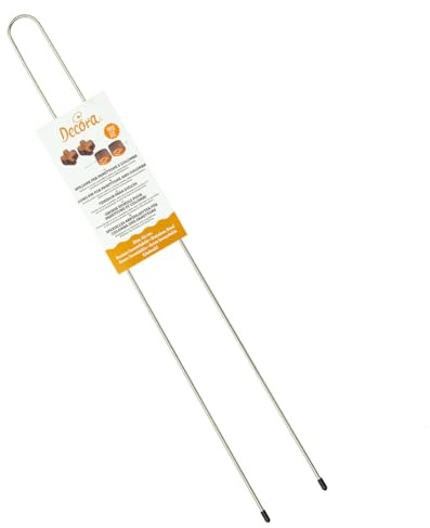 SPILLONE per capovolgere Panettone Natalizio, Colomba Pasquale ecc. in acciaio inox - 62cm
