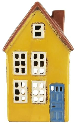 IB Laursen [A] Haus f/Teelicht Nyhavn Blaue Tür