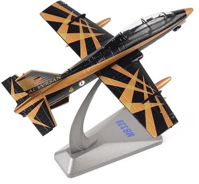 NUOTIE 1/72 MB-339 Trainer Aircarft Aeronautica Militare AM Druckguss Metall Kampfjet Modellbausätze Vorgefertigte Replik Militär für Display Sammlung oder Geschenk