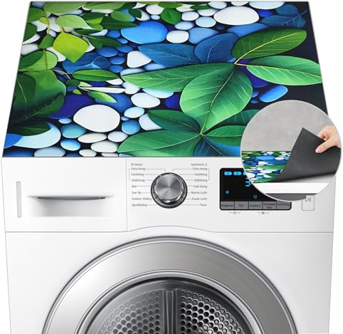 SANLIUSANJIU Couverture Universelle Machine, 60 X 60 Cm Cache-PoussièRe Machine, Couverture Tambour Lavage, Machine AntidéRapant Couverture, Pour Machine, RéFrigéRateur, Cuisine (Pierre)