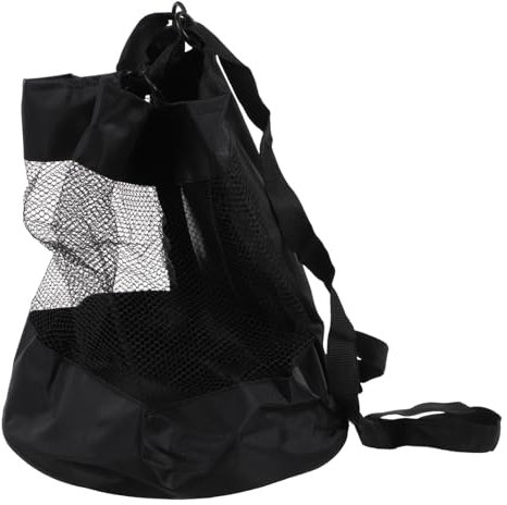 PAMINGONO Netzbeutel Aus Baumwoll-leinen Für Sportbälle Große Basketball-fußball-netztasche Aufbewahrungsbeutel Für Turnbeutel Vielseitig Einsetzbar Für Schule Und Sportmannschaften