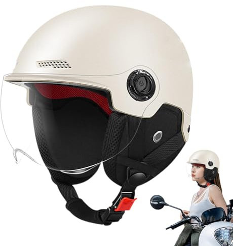 Lnhgh Schutzhelm, Fahrrad-Schutzhut - Fahrrad-Kopfschutz für Schutzhelme,Motorradausrüstung mit aerodynamischem Design für Outdoor-Abenteuer, Lange Fahrten und Pendeln in der Stadt