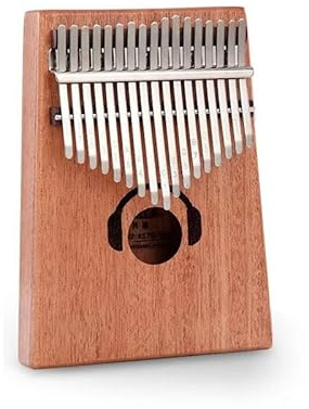 Kalimba Instrument 17 Tasten Anfänger Kalimbas Musiktastatur Tragbare Professionelle Musikinstrumente(Style 1)
