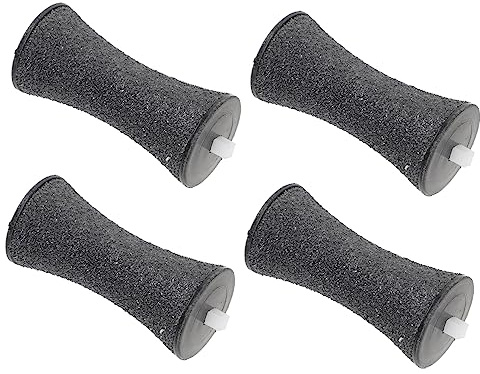 DEARMAMY 4 Cabezales de Repuesto Accesorios de Pedicura Prácticos y Lavables para Pulidor Eléctrico de Pies Material de Carburo de Silicio para Eliminar Callos