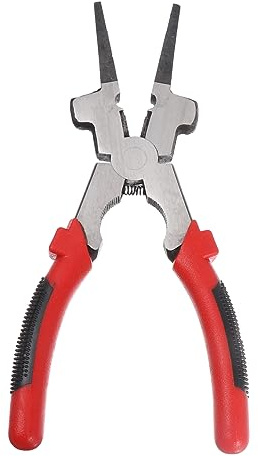 Gadpiparty Pinzas de Soldadura Acero de Alta Herramienta Auxiliar Multifuncional con Diseño de Mango Ergonómico y Carga por para Cortar Cables y Limpiar Boquillas