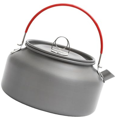 XIAOQENAN 1 20 Litri in Alluminio in Alluminio Campeggio da Cucina da Cottura Manico Pieghevole Manico per Acqua per Esterni Cucina Caffettiera