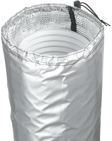 Gaine isolante pour flexible de clim | Gaine Isolée Imperméable Lavable,Enveloppe pour tuyau climatiseur,Hiver extérieur intérieur fenêtre garage camping-car maison appartement