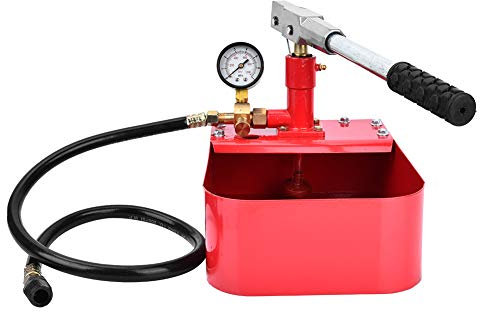 Manual Pressure Test Pump, 1000PSI 7MPa Hydraulic Test Pump, Pressure Testing Hand Pump for Chemical Industry, Construction, Plumbing, Oil, Coal, Metallurgy, Shipbuilding