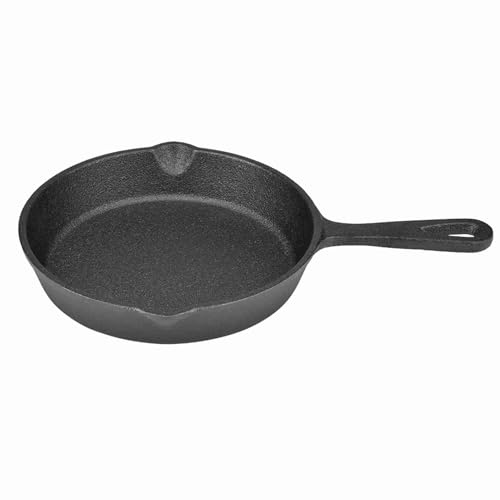 Kuuleyn sarten hierro fundido, sartén hierro fundido, Sartén - 16cm 20cm Sartén De Hierro Fundido Vintage Sartén Quemada Antiadherente (16cm)