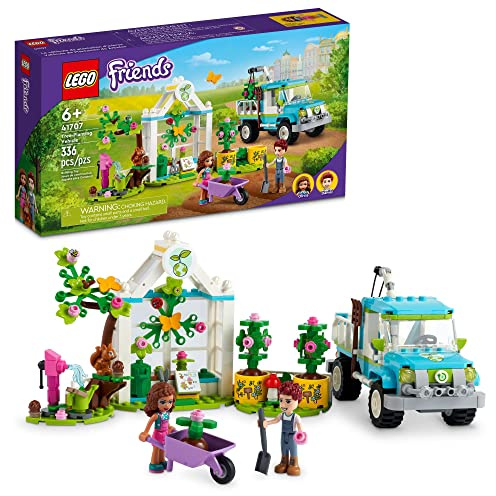 LEGO Friends 41707 Baum-Pflanzfahrzeug für Kinder, Mädchen und Jungen ab 6 Jahren (336-teilig)