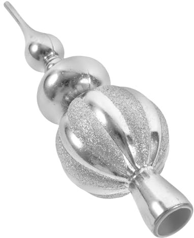 Beatifufu Sphärischer Weihnachtsbaum Topper Aus Kunststoff Dekoratives Weihnachtsbaum Ornament Für Festliche Anlässe Weihnachtsbaumspitze Für Wohnräume Büros Und Veranstaltungen