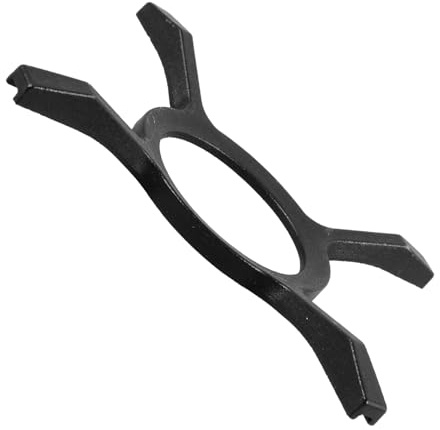 Amosfun Soporte Antideslizante De Hierro Para Wok Soporte Para Ollas y Sartenes Rejilla Antideslizante Para Estufa De Gas Herramienta De Cocina Para Cocina