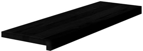 vidaXL Peldaños de escalera 2 uds madera maciza roble marrón oscuro, peldaño de escalera, peldaño de escalera de roble, alféizar de ventana