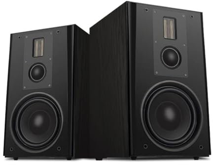 Enceinte bibliothèque Haute Puissance 8 Pouces à Trois Voies Fever HiFi Audio Enceinte Passive pour Amateurs de cinéma Maison