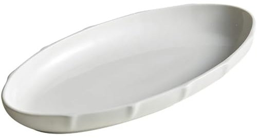Keramik-Fischteller mit großer Kapazität, dekorativer Fischteller, Heimdampf-Fischsalatteller, multifunktionaler Meeresfrüchte-Essteller, Restaurant-Küchenzubehör, geeignet for Hotel und Gastronomie(1