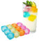 YUZNA 12 pièces glaçons réutilisables, glacon reutilisable pour fête et congélateur, ice cube dans de superbes couleurs (superbes couleurs)