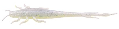 ZECK - Angelköder, Kunstköder, Gummifisch - BA Shaky Sneaker | 10cm - Crystal Flash | 7 STK.